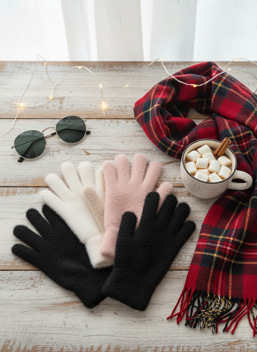 💜✨VENYTH Mystic Mink - Winter Elegance Gloves - Ladies✨💜™️