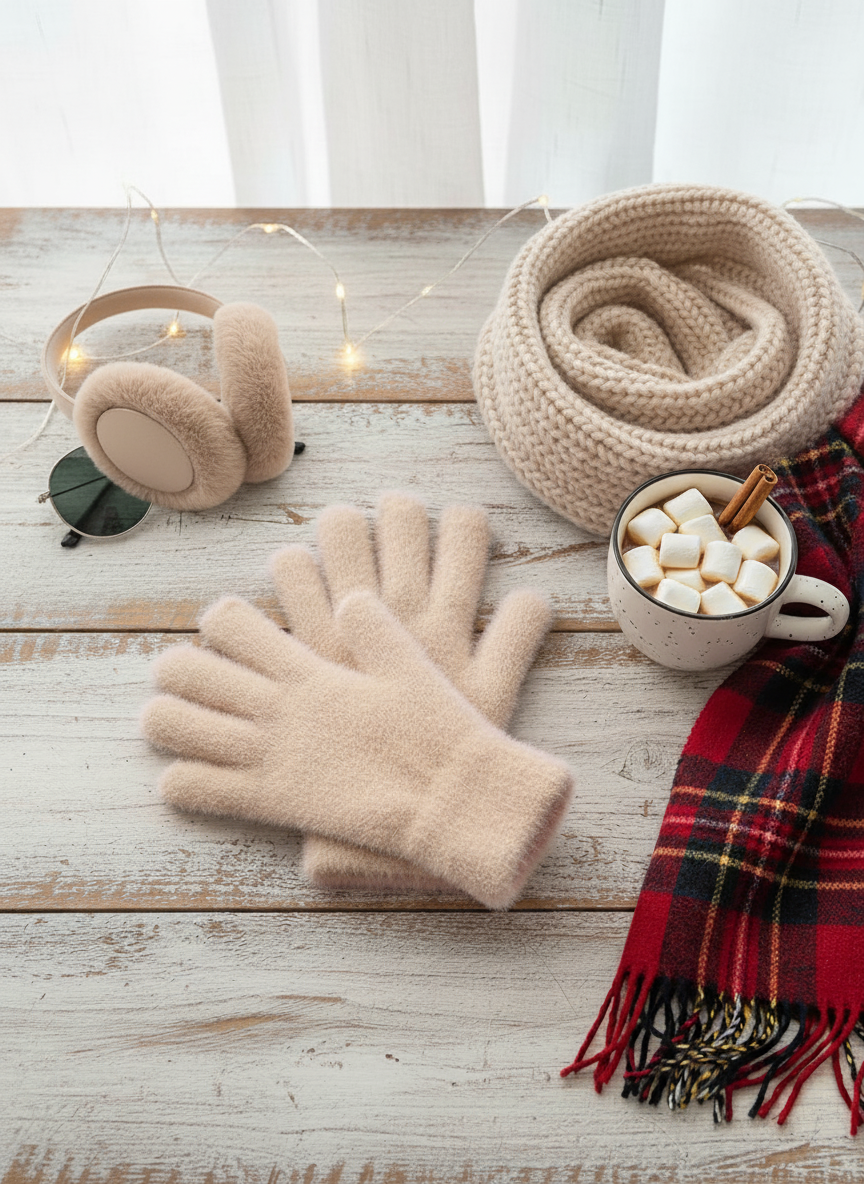 💜✨VENYTH Mystic Mink - Winter Elegance Gloves - Ladies✨💜™️