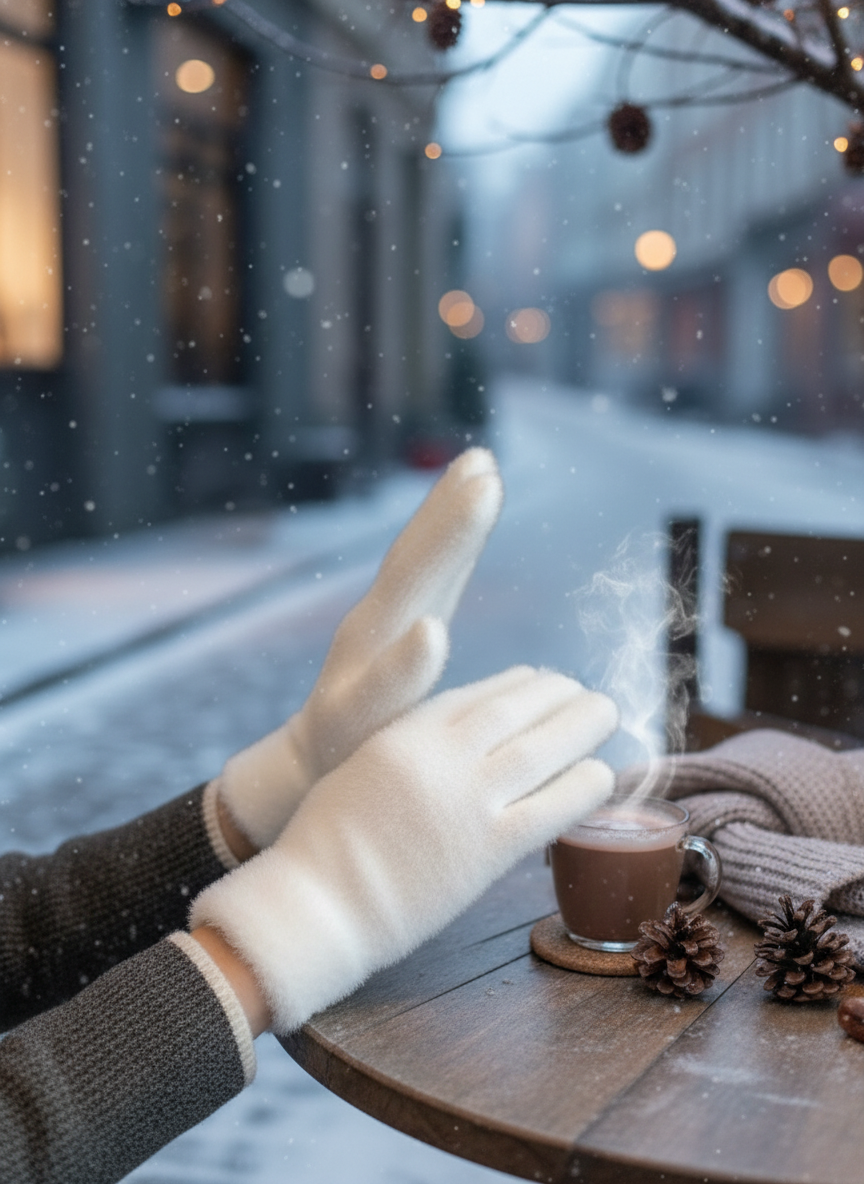 💜✨VENYTH Mystic Mink - Winter Elegance Gloves - Ladies✨💜™️