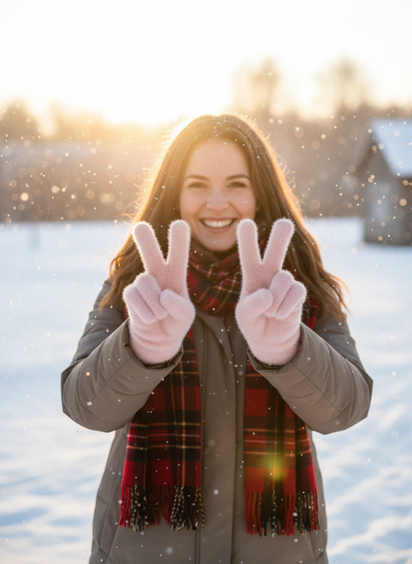 💜✨VENYTH Mystic Mink - Winter Elegance Gloves - Ladies✨💜™️